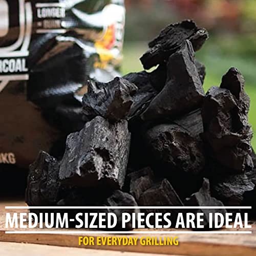 Premium Oak Lump Charcoal, 17.6 Pound Bag K7358