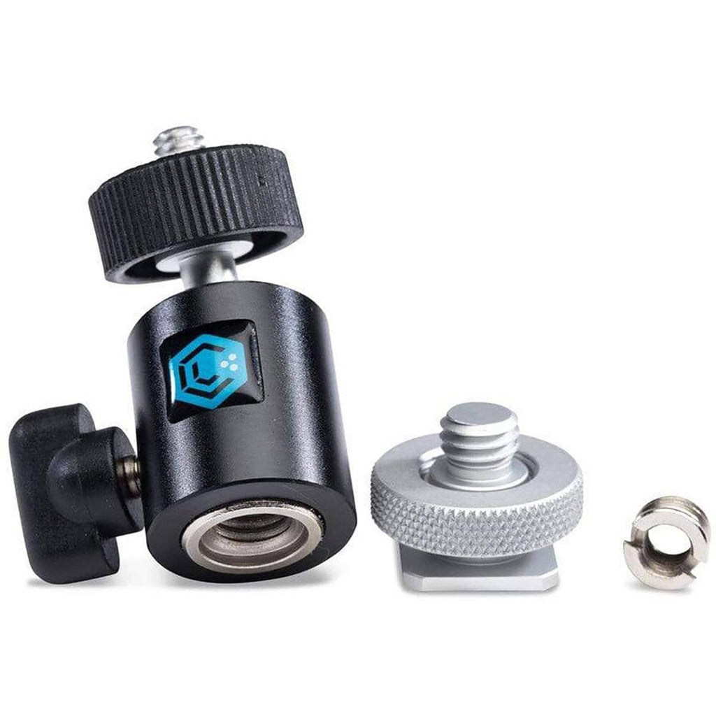 LED Light with Ball Head Camera Mount and Light Stand Adapter C925401