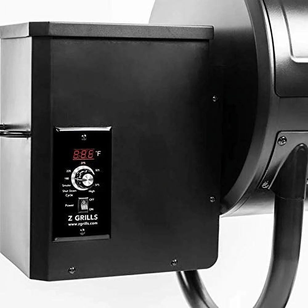 560 sq. in. Wood Pellet Grill & Smoker, 8 in 1 BBQ Grill N373