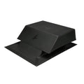 Black Plastic Slant-Back Roof Louver Static Vent Q999