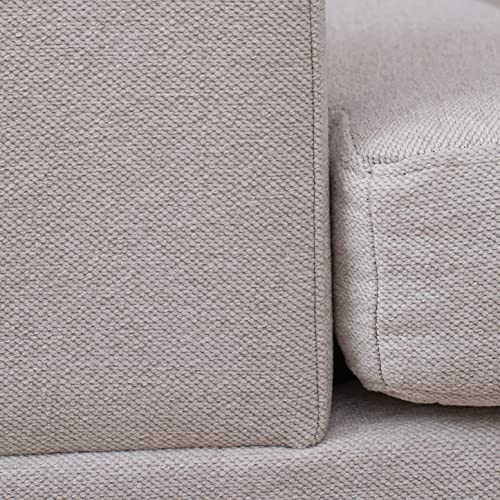 Beige U-Shape Sectional Sofa K3021