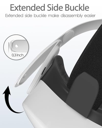 Elite Head Strap with Dual Fast Charging Battery Pack & Charging Dock for Meta Quest 3/3S - VR Headset Accessory Headstrap C273