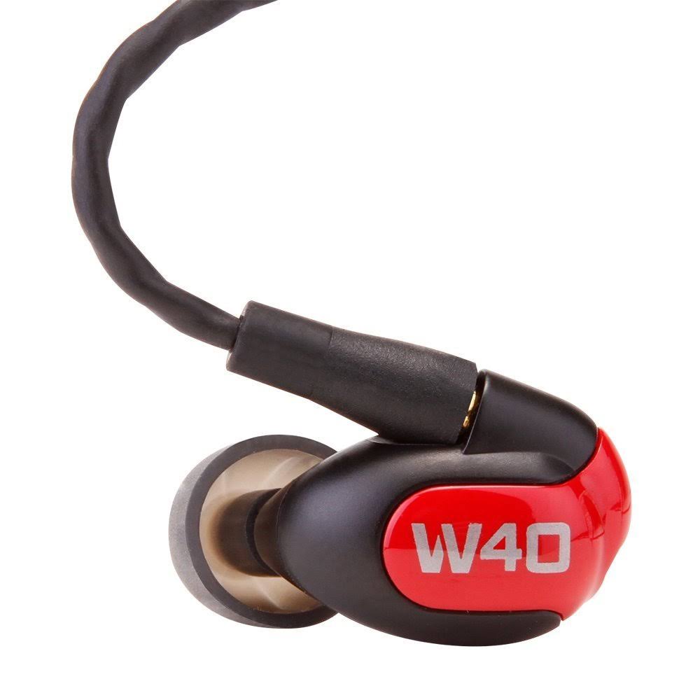 Four-Driver True-Fit Earphones with 3 Button MFI Cable and MMCX Audio Cable Q8395