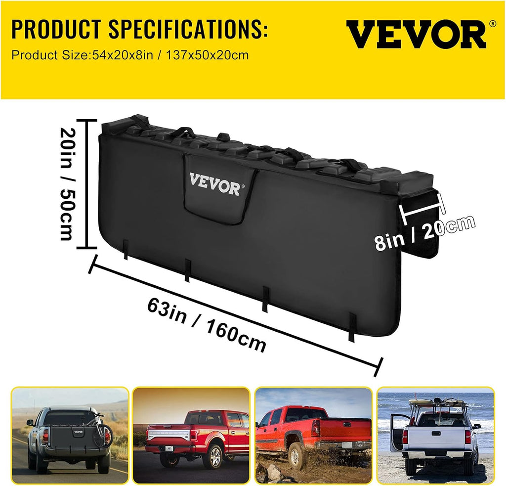 63 Wide Tailgate Bike Pad for 6 Bikes I345479