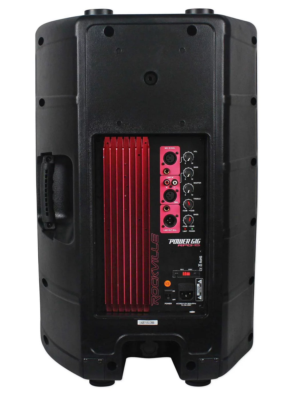 15" Powered Active 2-Way DJ PA Speakers I586
