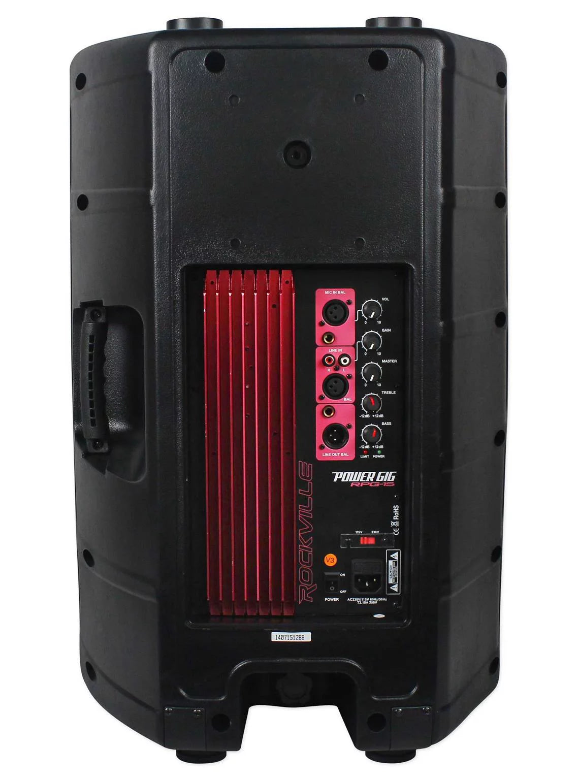 15" Powered Active 2-Way DJ PA Speakers I586