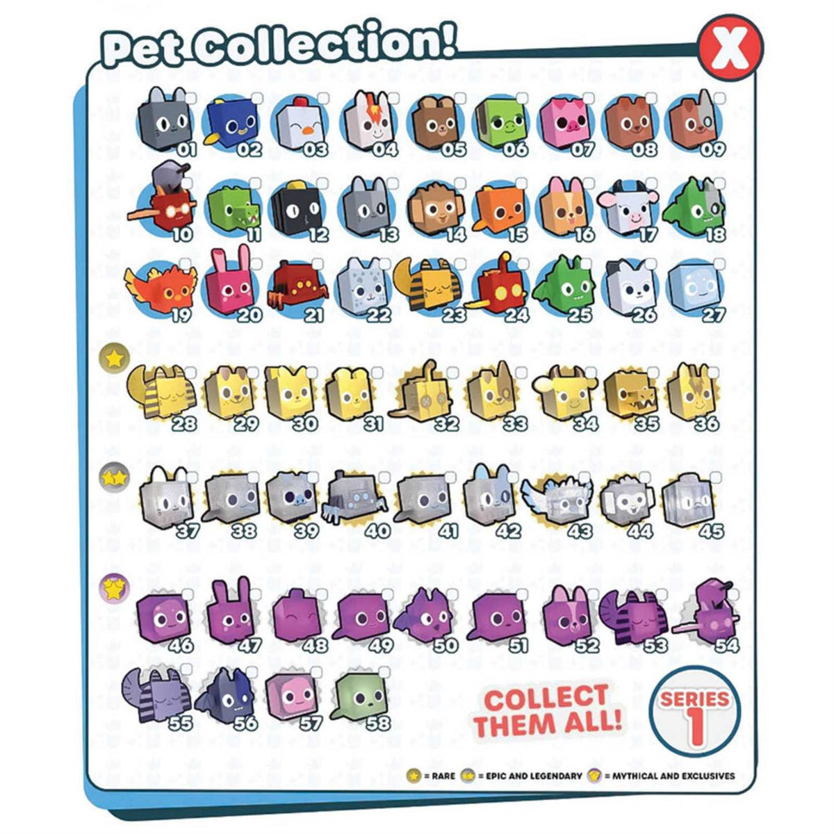 Blue Iridescence Cat Collector Bundle N1211