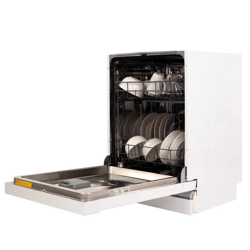 24" Front Control White Dishwasher E69812