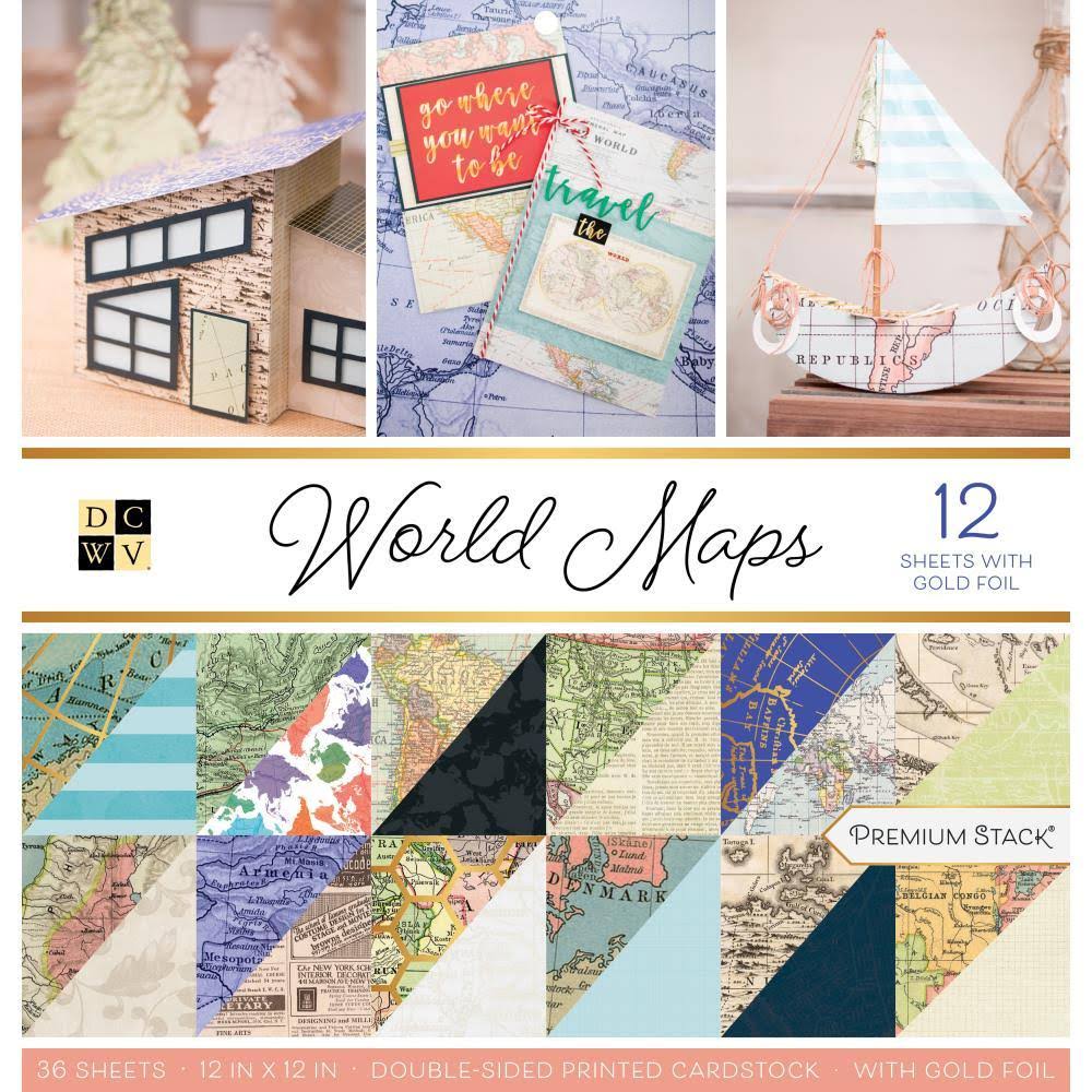 Double-Sided Cardstock Stack 12x12 36/Pkg H3853