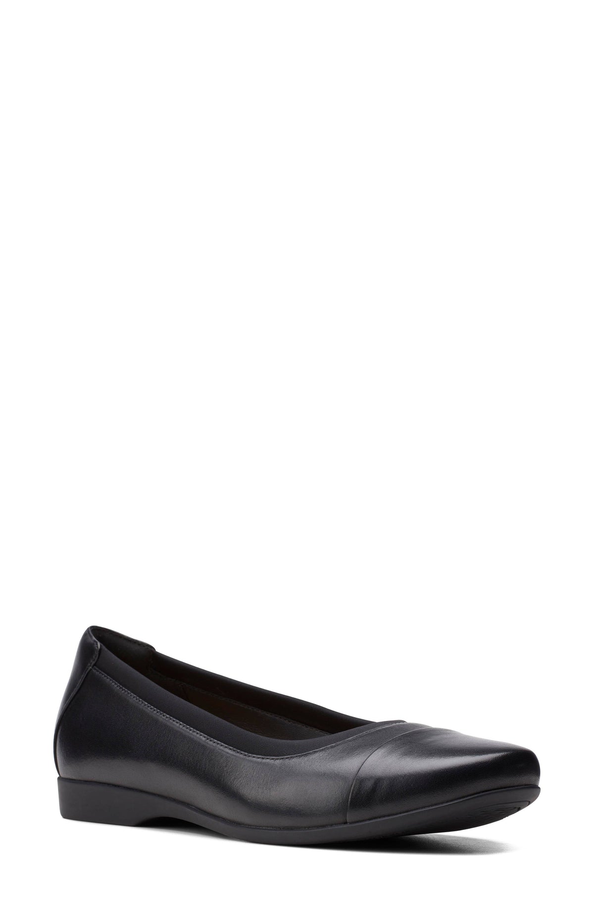 Black Flat Shoes X4169