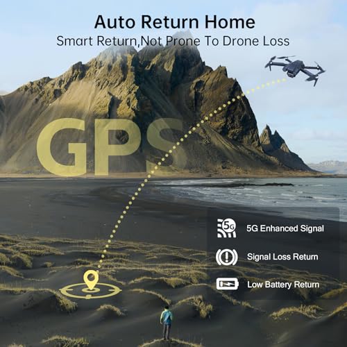 GPS Drone with Camera 4K UHD, Brushless Motor Z662