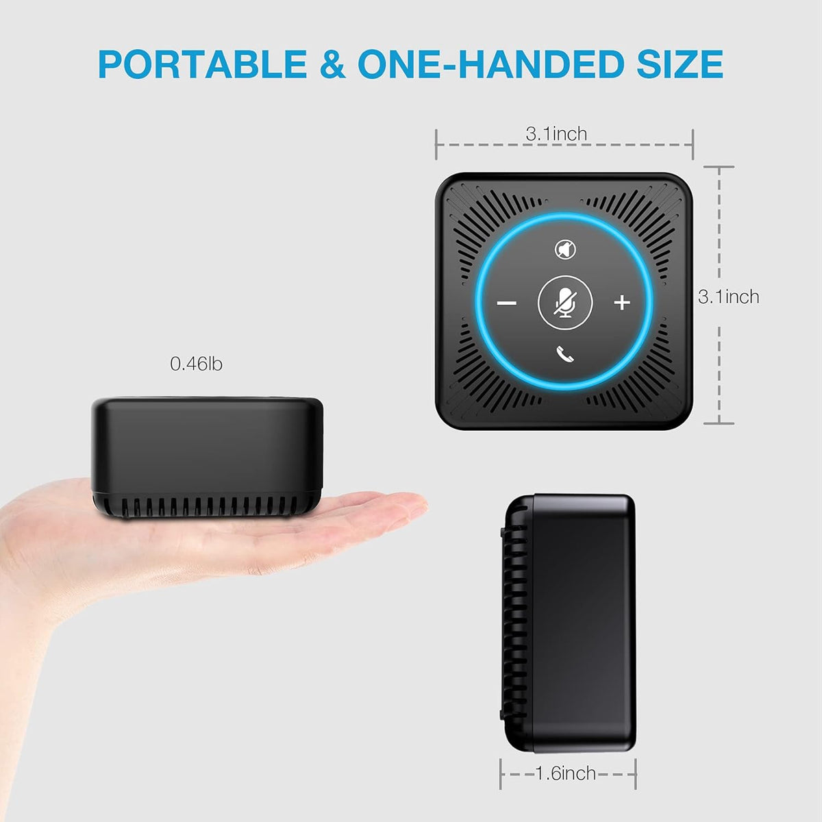 USB Speakerphone with Microphone M77583