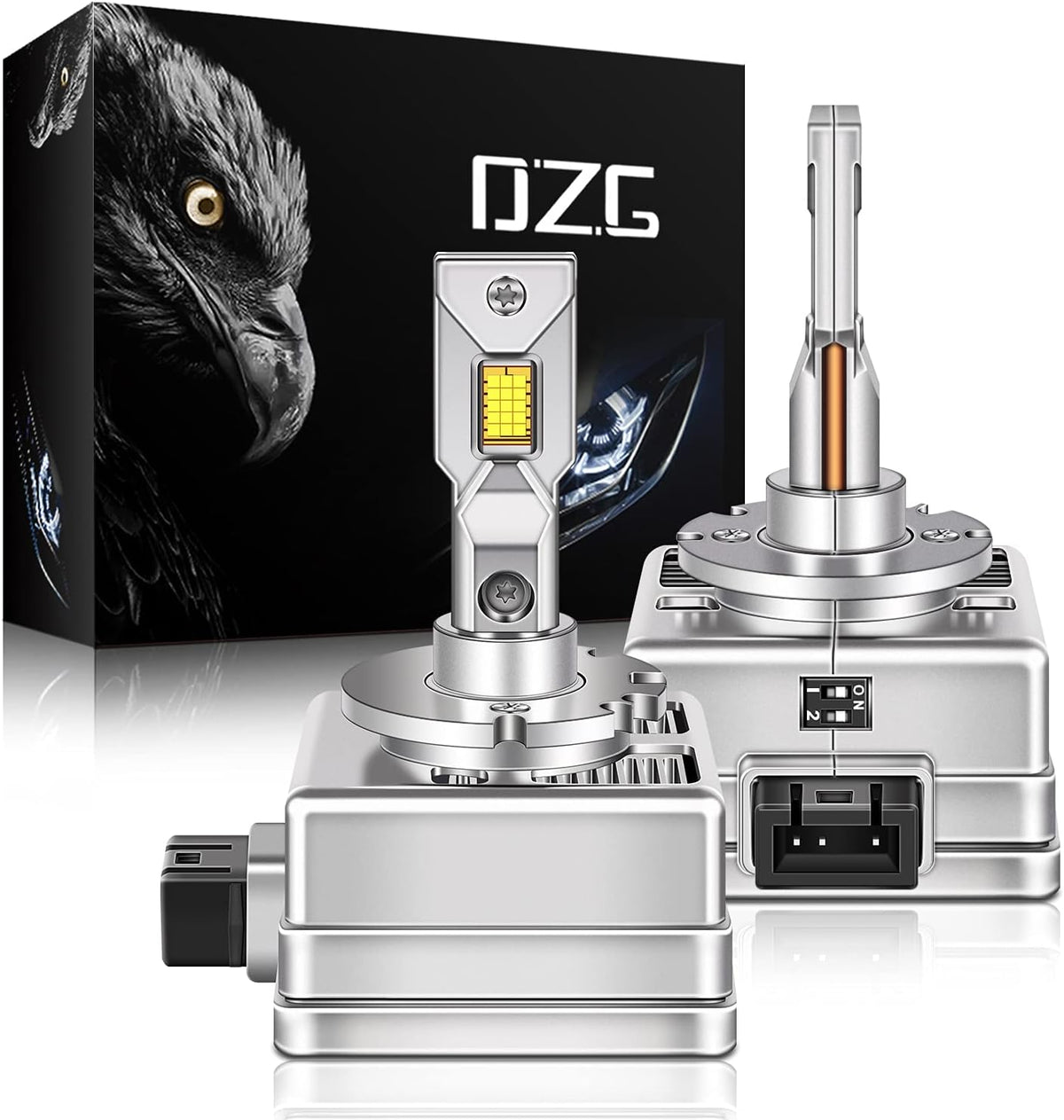D1S D1R LED Headlight Bulb Conversion Kit, 1 Pair Pack of 2 S6346