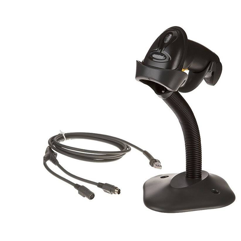 Black Handheld Barcode Scanner J9818
