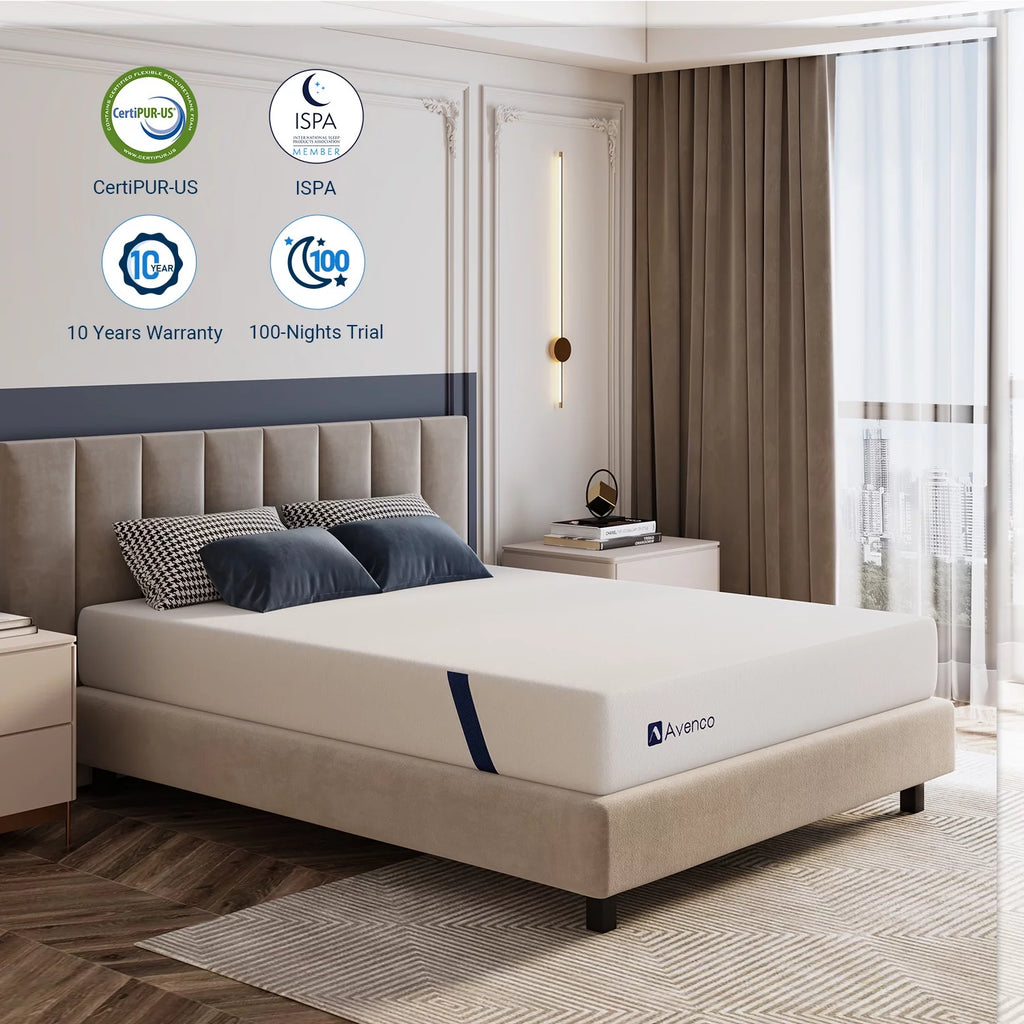 Twin Size Cooling Gel Memory Foam Mattress O1306