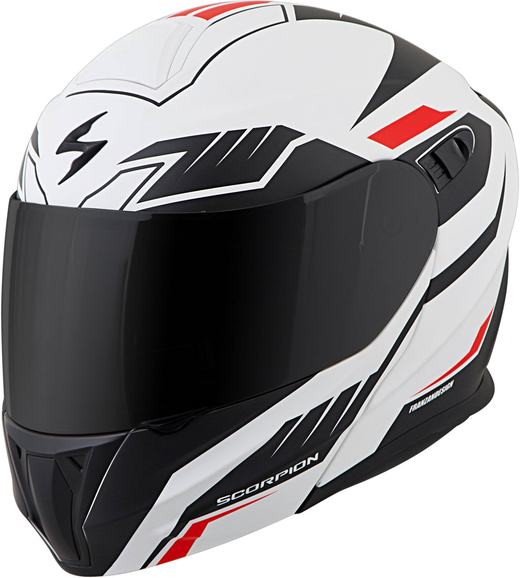 Modular Helmet White Black Medium O153