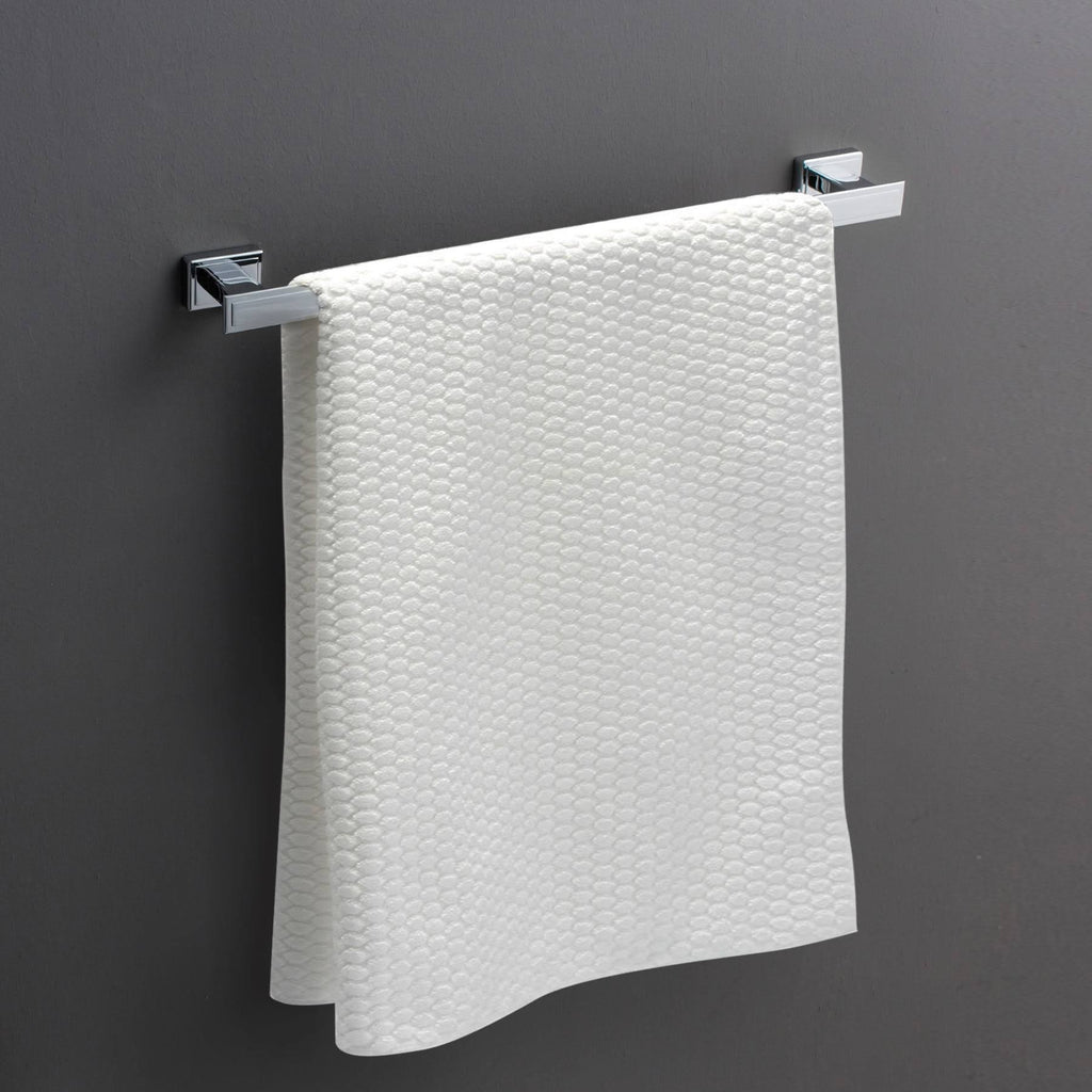 Silver Wall Mounted Towel Bar U417661