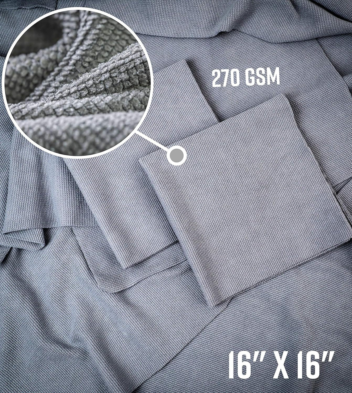 2 Pack Car Cleaning Microfiber Towels A235