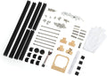 Black Aluminum Alloy ATX Open Air PC Test Bench Case A68429