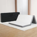 Twin Size 4 inch Foldable Memory Foam Mattress with Washable Cover P894995