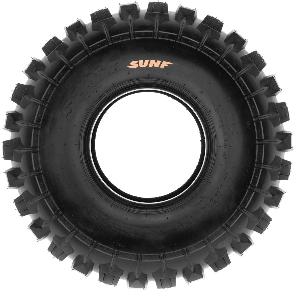 Set of 4 Knobby Sport ATV UTV Tires, 6 PR Tubeless Z317108