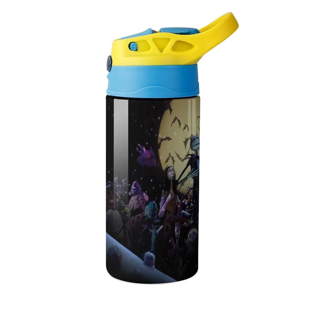 Insulated Stainless Steel Water Bottle with Straw P566