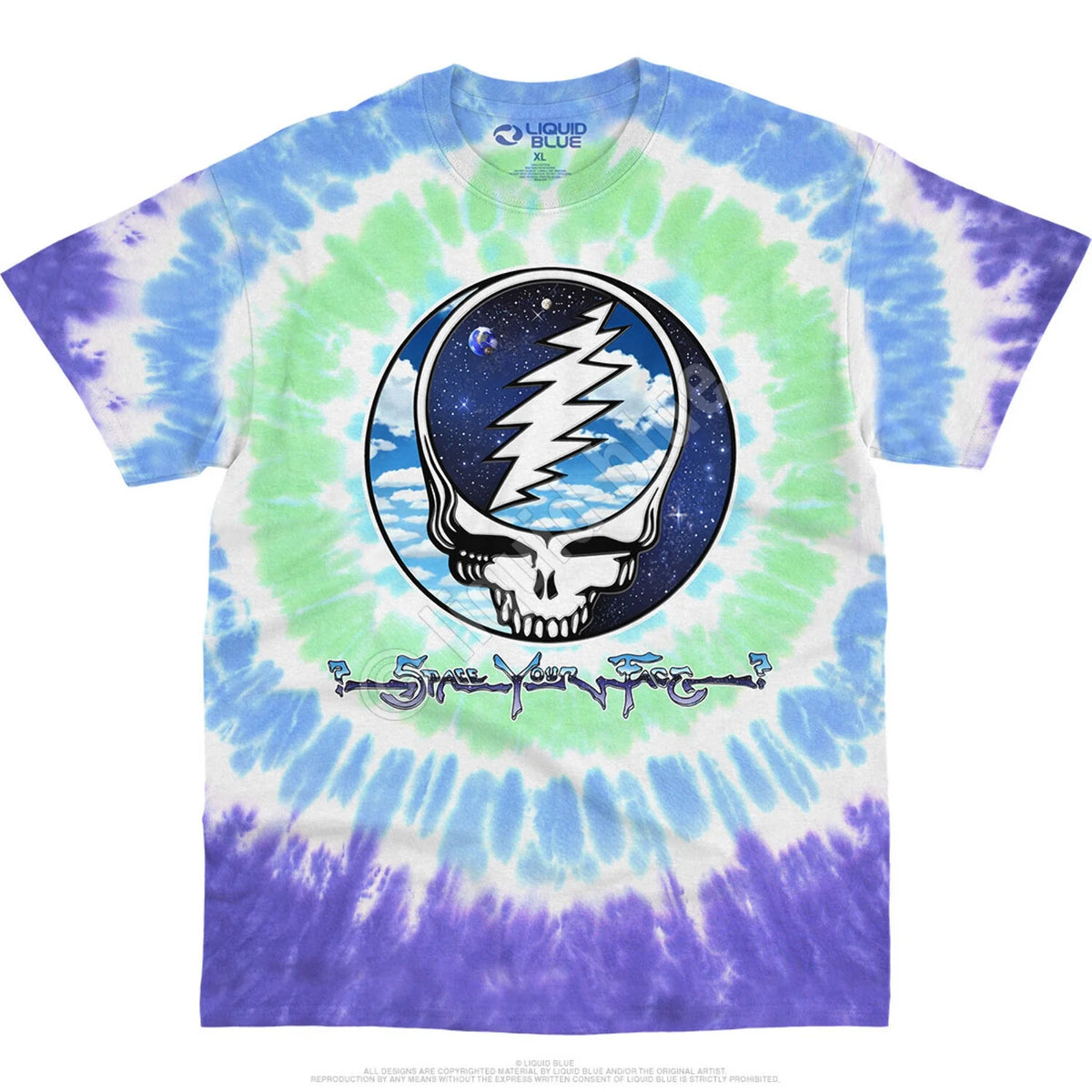 Tie Dye Mens T Shirt K7122