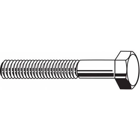 3/8-24X6 Steel Gr 8 Plain Hhcs Z10610