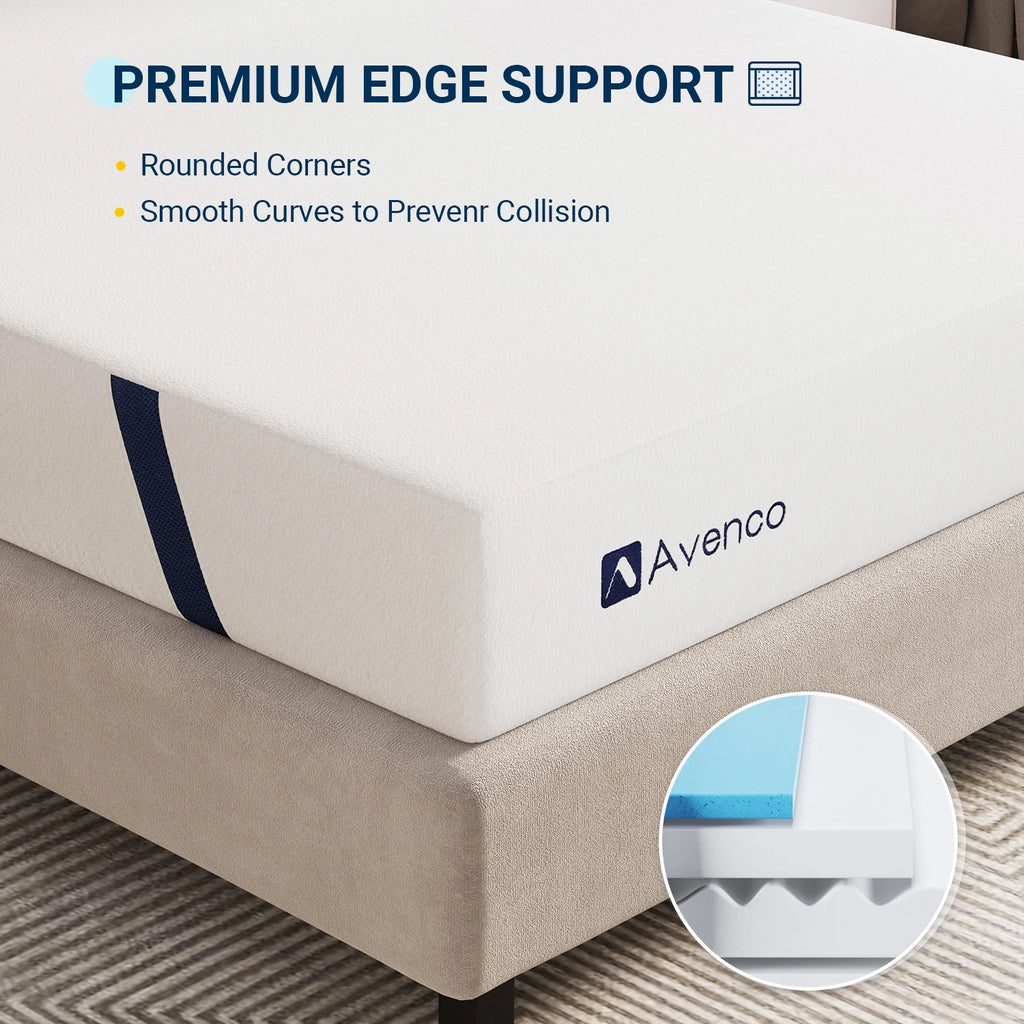 Twin Size Cooling Gel Memory Foam Mattress O1306
