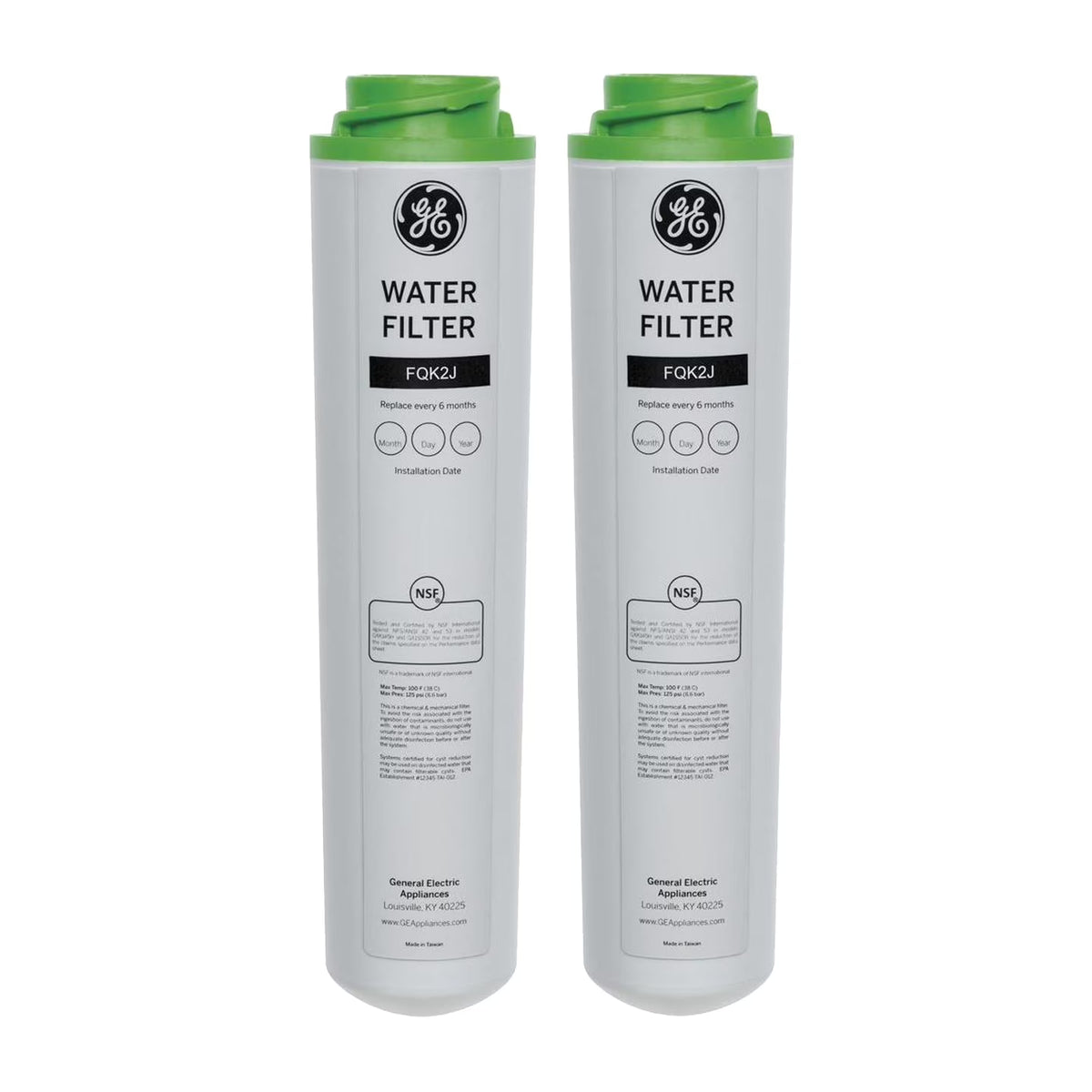 Dual Flow Drinking Water Replacement Filter Set D438