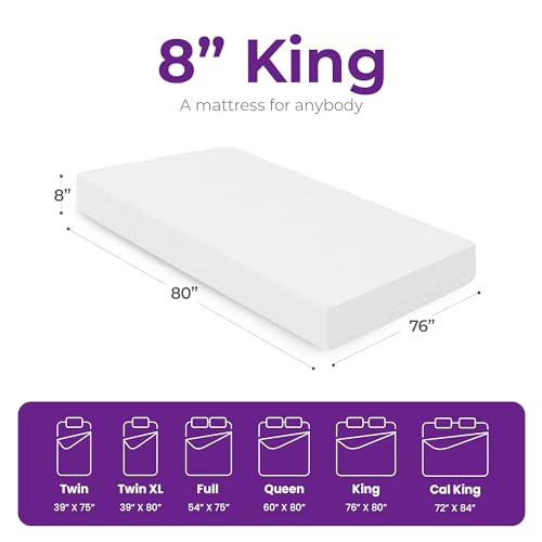 8 Inch Full Cooling Gel Memory Foam Mattress T448