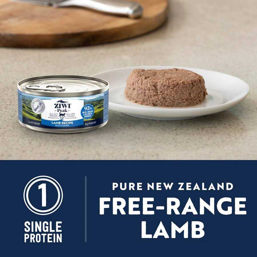 Canned Cat Food Lamb V58738