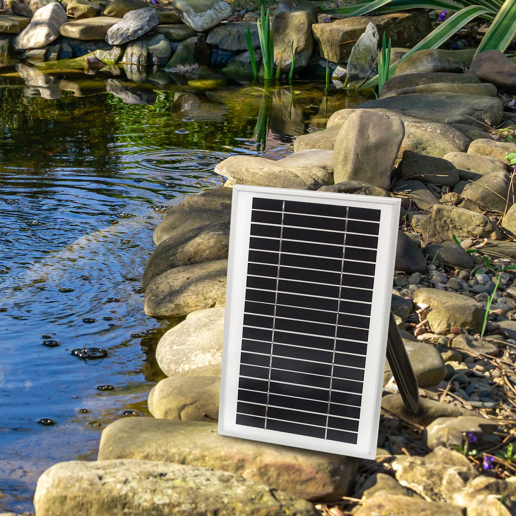 Solar Pump and Panel with Battery, Remote Control & Light O271