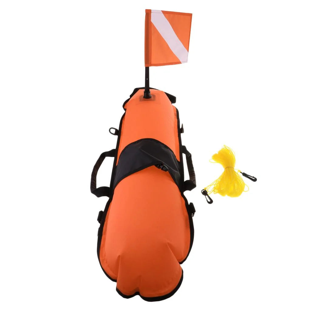 Inflatable Surface Marker Buoy with Dive Flag J639