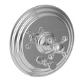 Aged Brass Tub and Shower Diverter Plate with Handle U92196