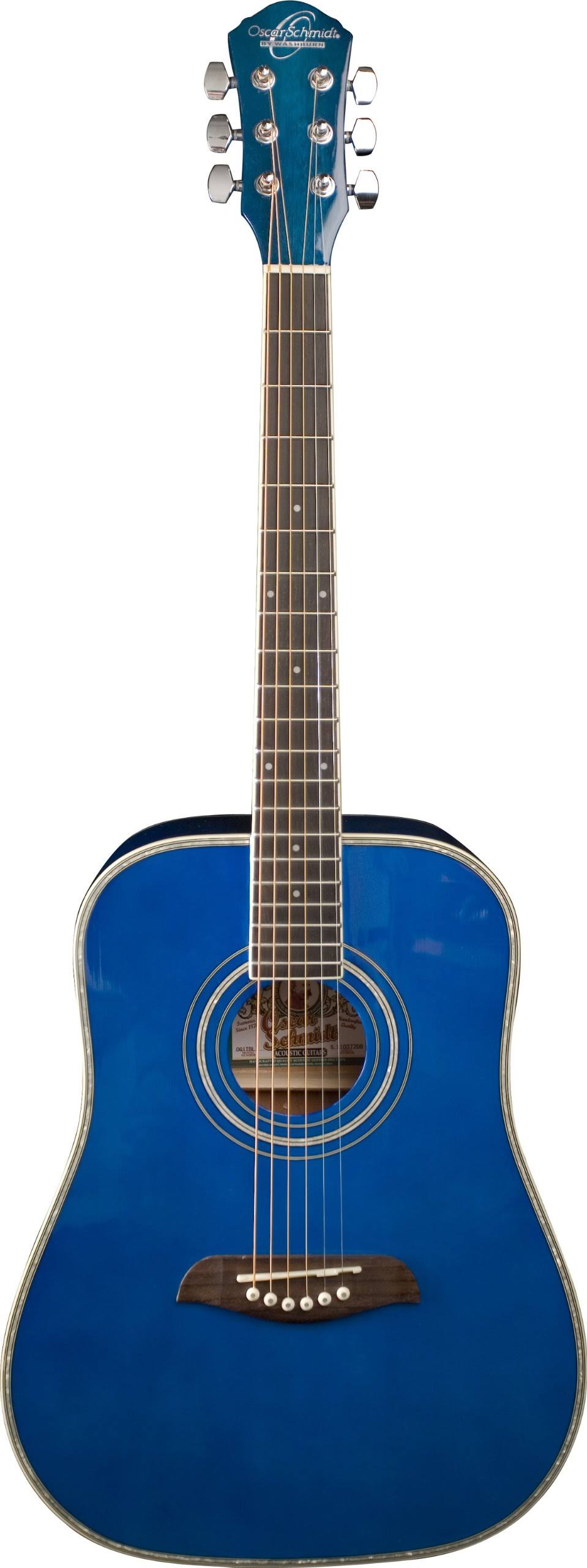 Blue 3/4 Size Dreadnought Acoustic Guitar G872