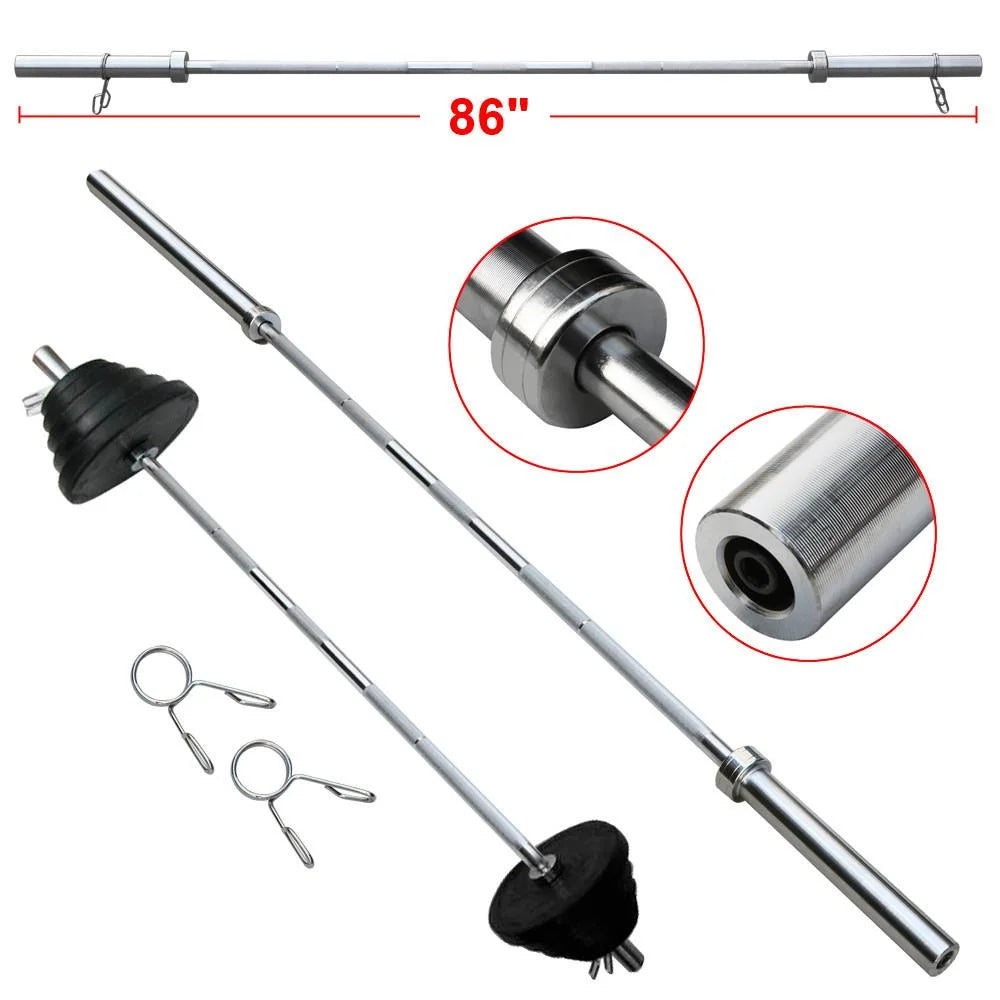 Chrome Olympic Barbell Bar D15234