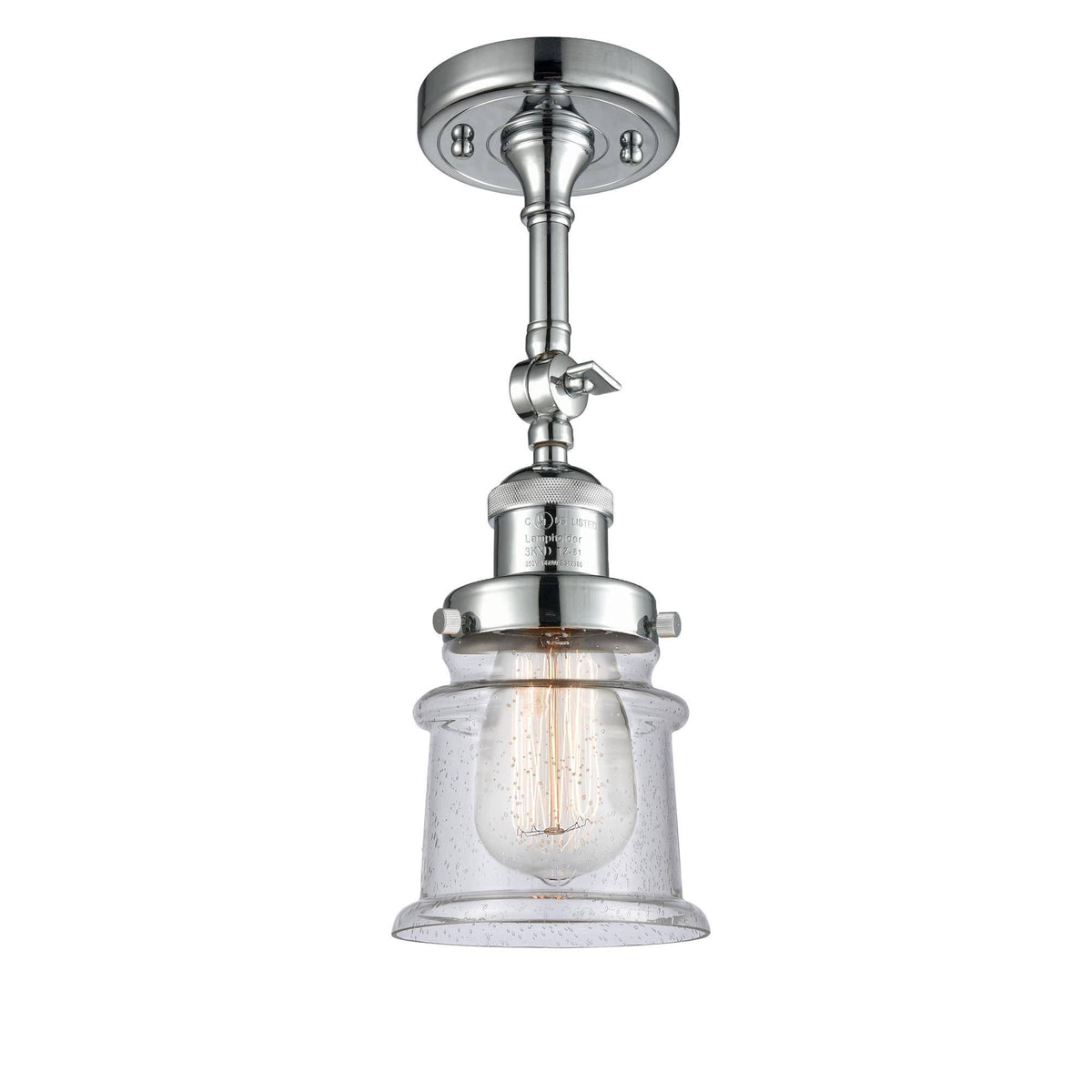 Chrome Semi Flush Mount Light A326062