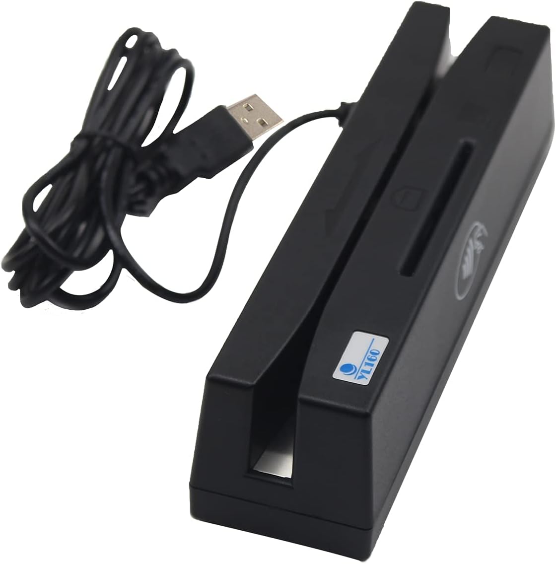 USB 4 in 1 Magnetic Swipe Card Reader with EMV Chip, RFID, PSAM Y5427