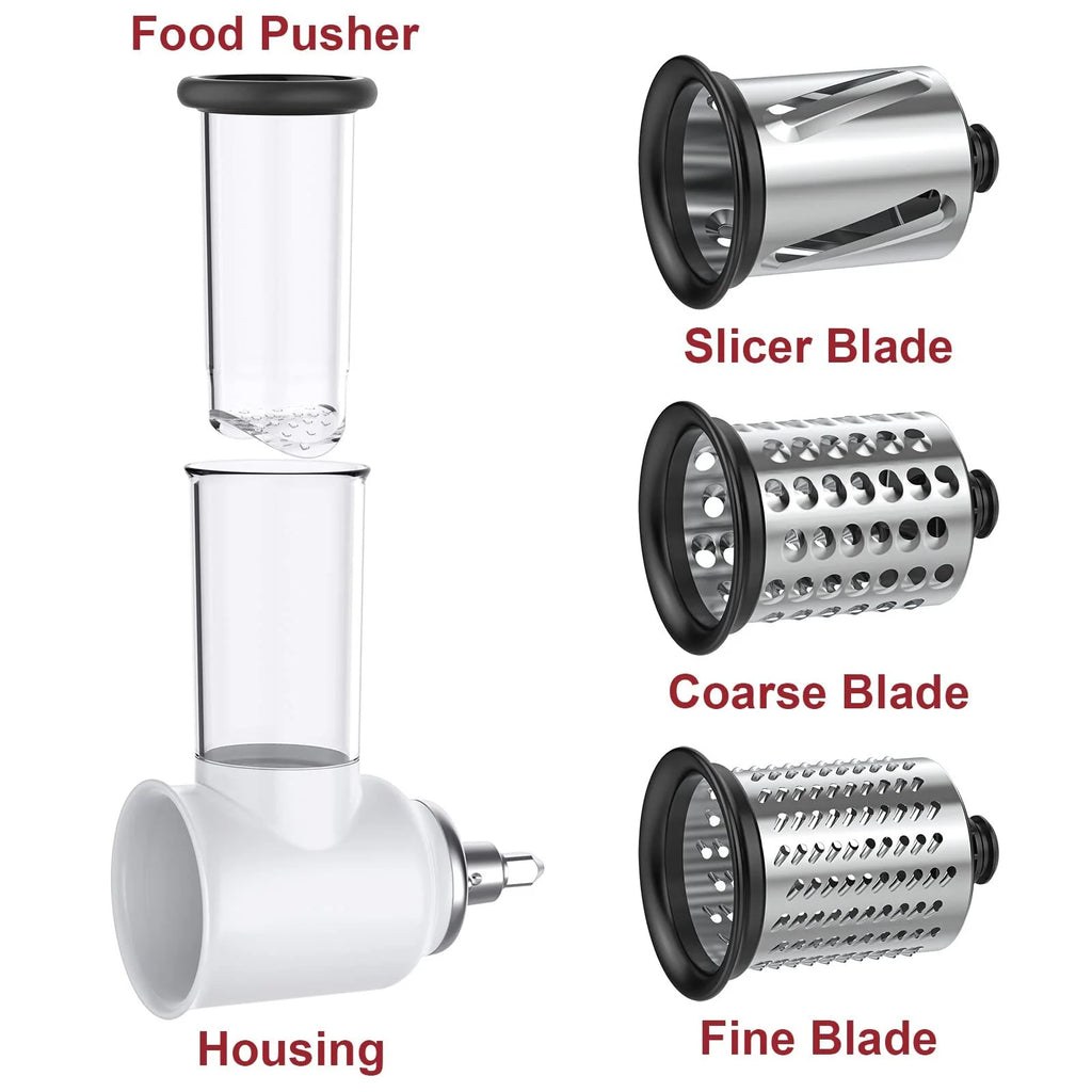 Vegetable Slicer and Cheese Grater Attachment for KitchenAid Stand Mixers N545640