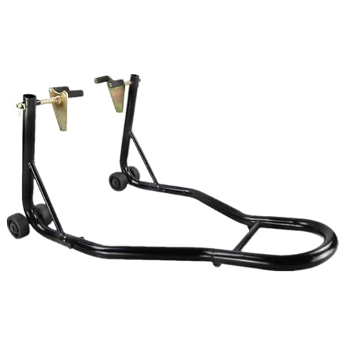 Motorcycle Front Wheel Lift Stand 485LBS Black L327948