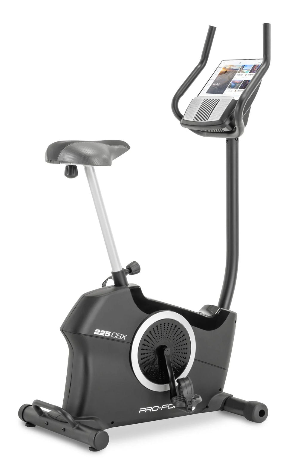 Recumbent Exercise Bike with Display and Tablet Holder T777360