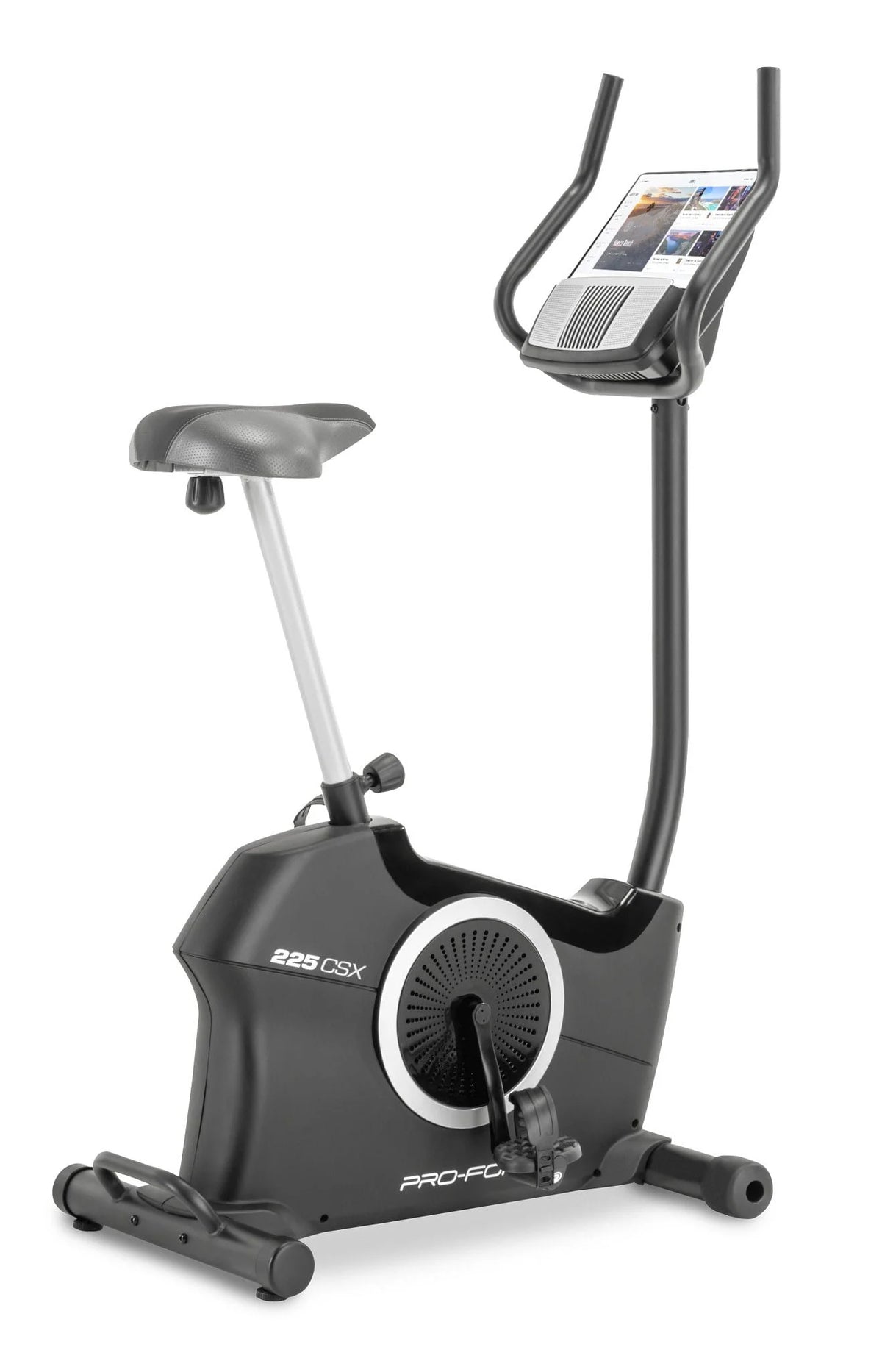 Recumbent Exercise Bike with Display and Tablet Holder T777360