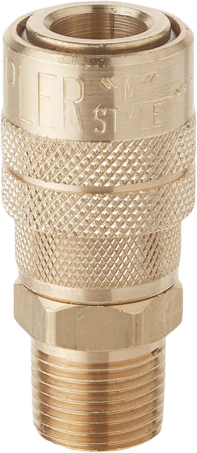 3/8" MNPT M Style Coupler - Box of 10 R32756