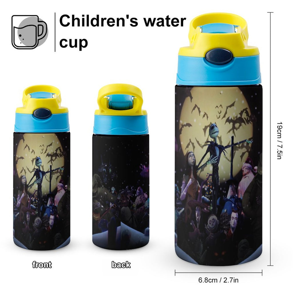 Insulated Stainless Steel Water Bottle with Straw P566