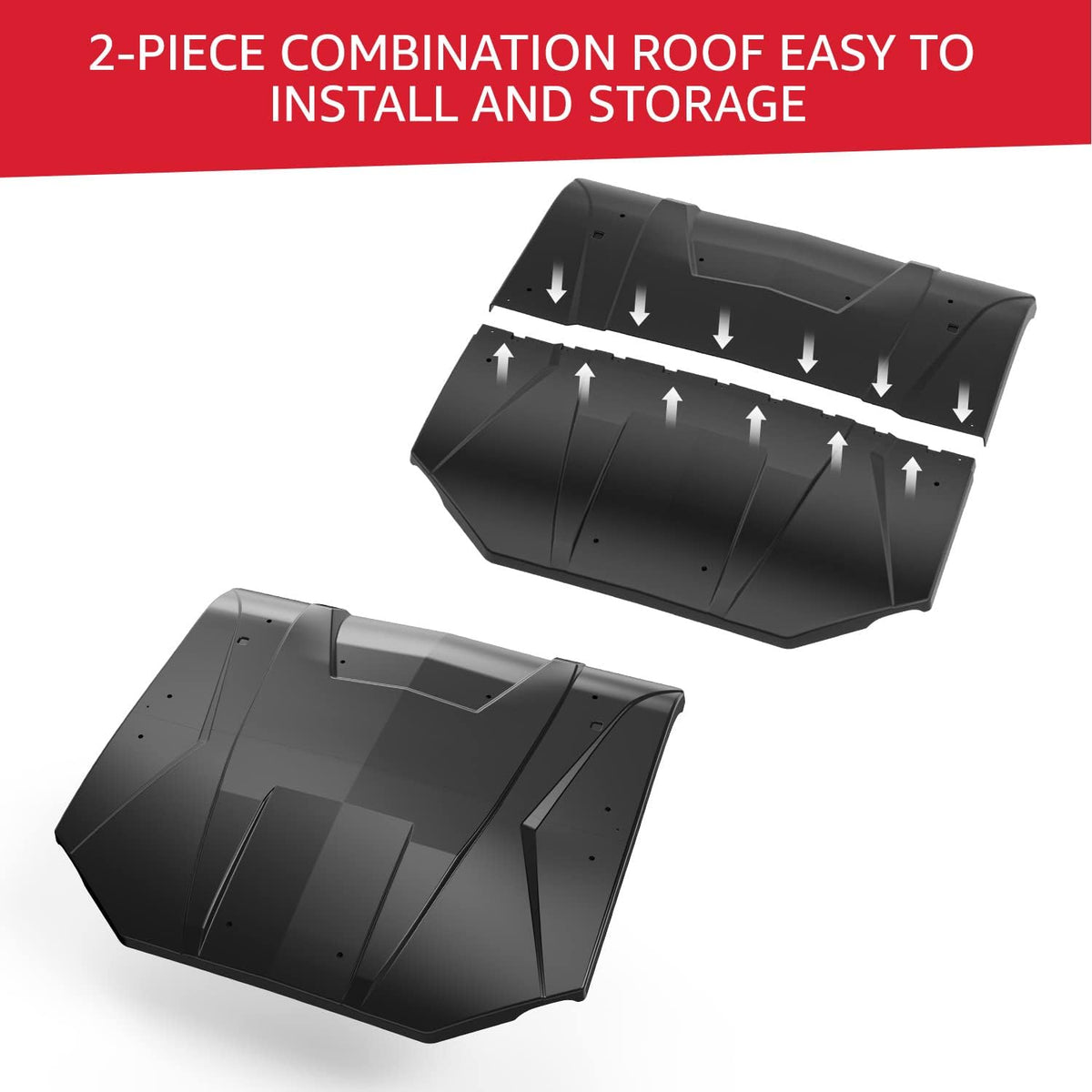 2-Piece Hard Roof for Can-Am Maverick Sport/Trail R487213