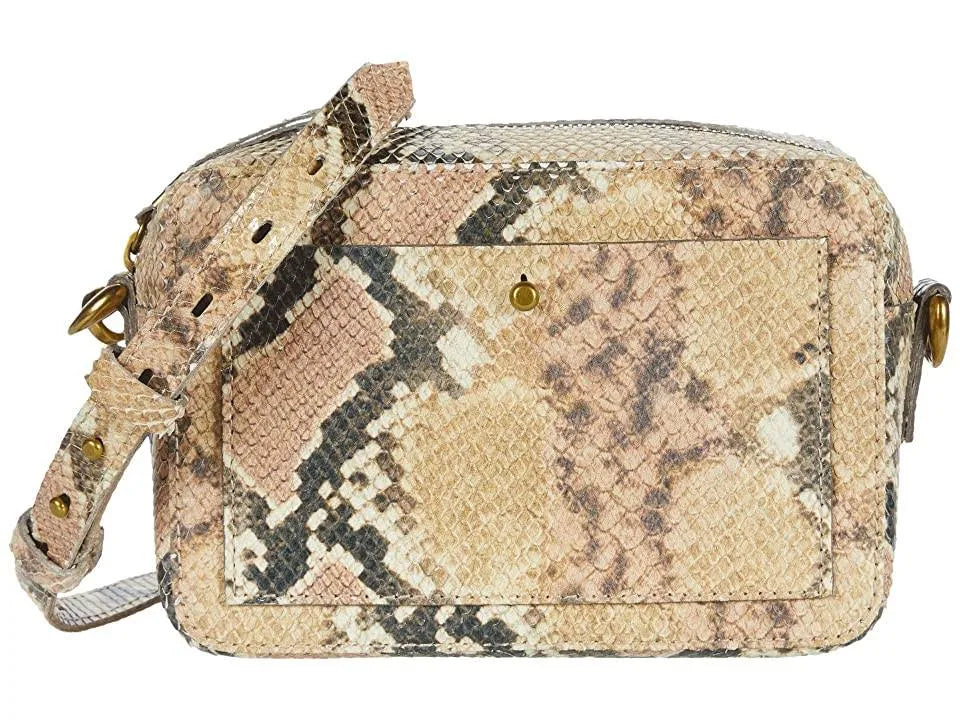 Snake Embossed Camera Bag K6992