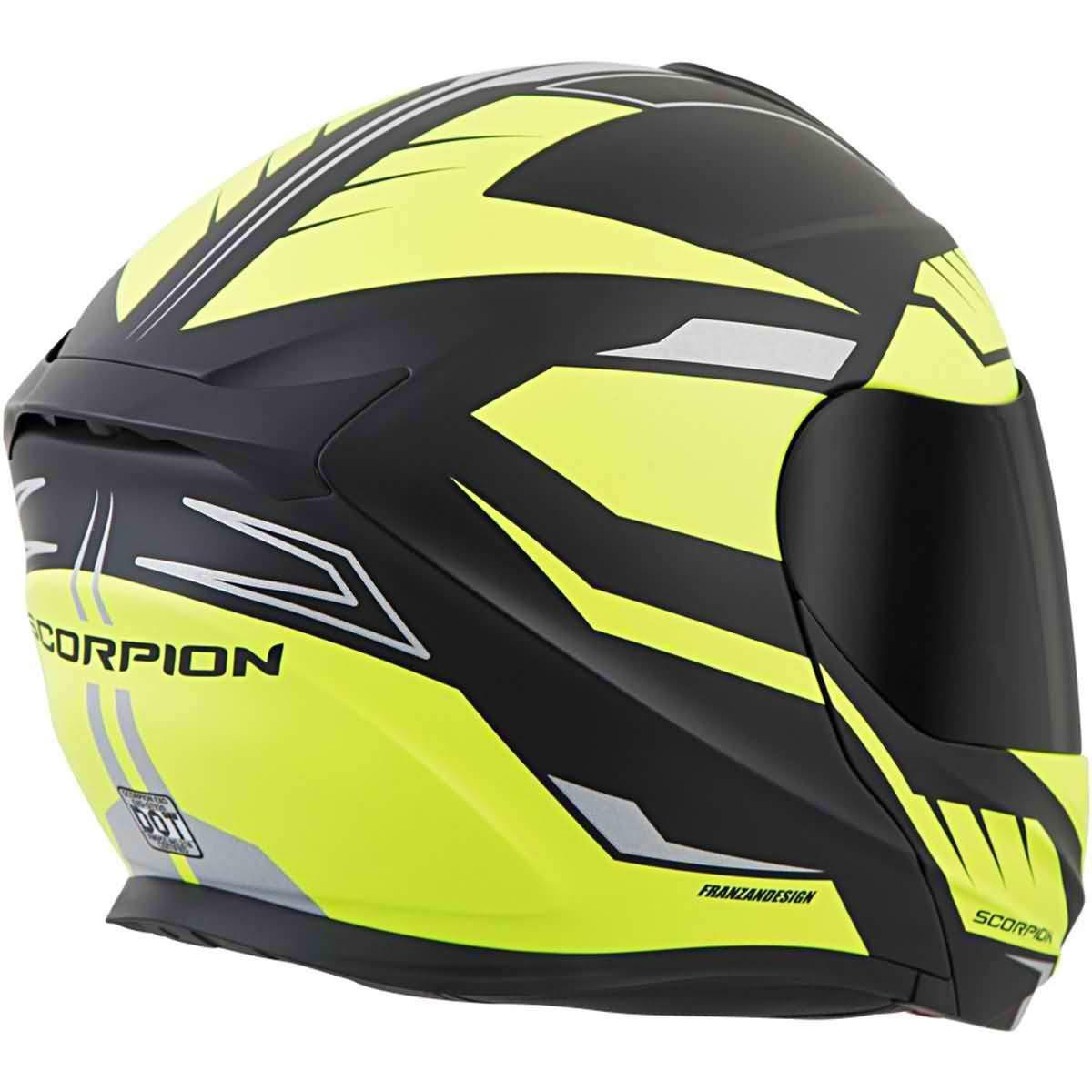 Modular Helmet White Black Medium O153