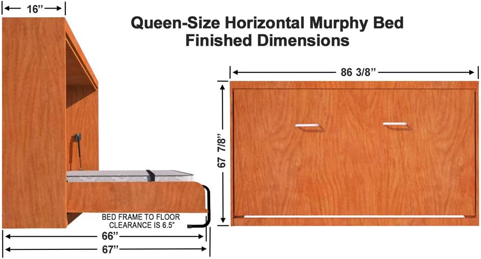 Full Size Murphy Bed Hardware Kit E2531