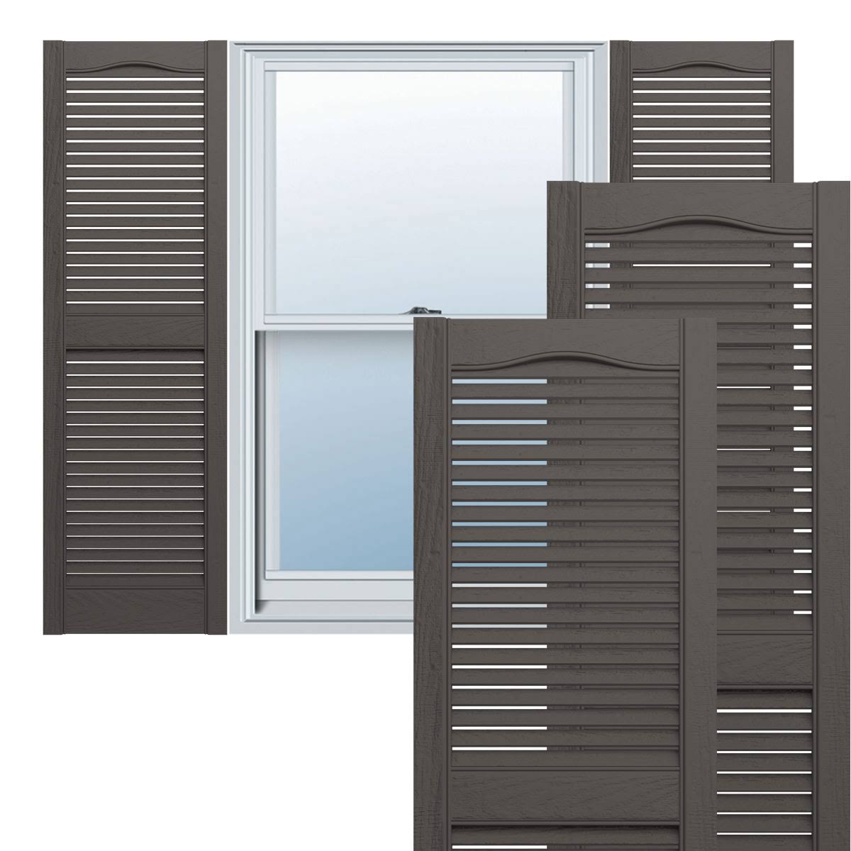 Open Louver Shutters A95695